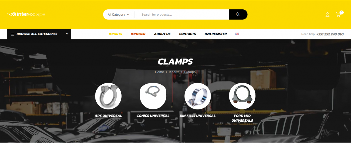 Interescape Store screenshot 1