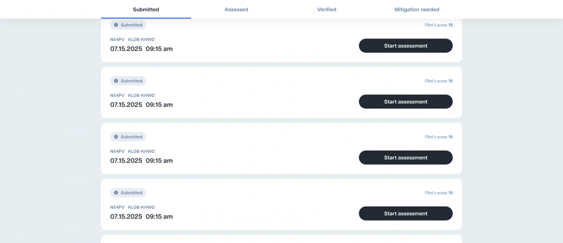 Flight Risk Assessment Platform for US Private Aviation screenshot 5