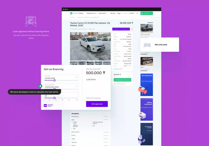 Kazakhstan's #1 car classifieds platform from Scratch screenshot 3