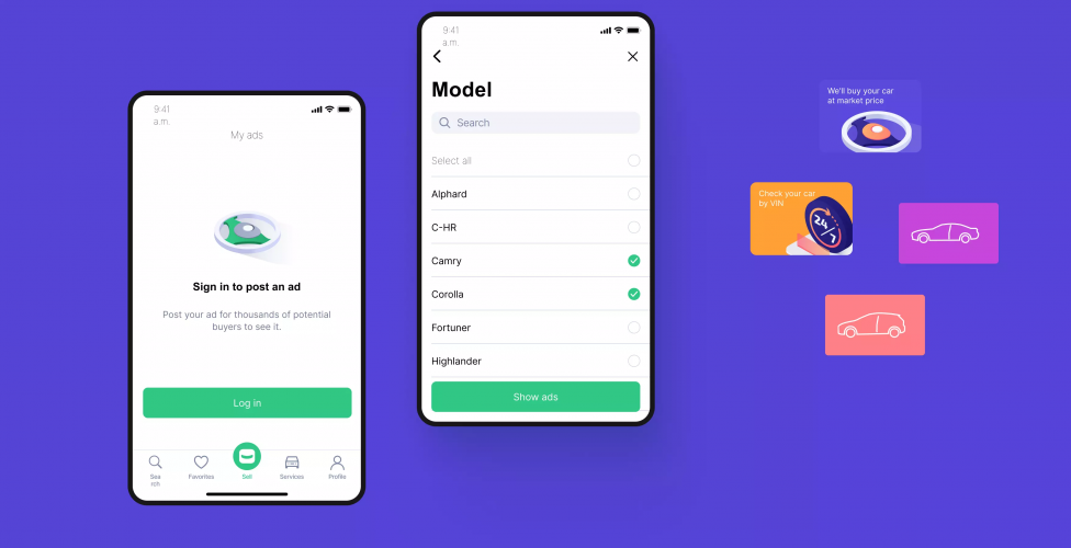 Kazakhstan's #1 car classifieds platform from Scratch screenshot 2