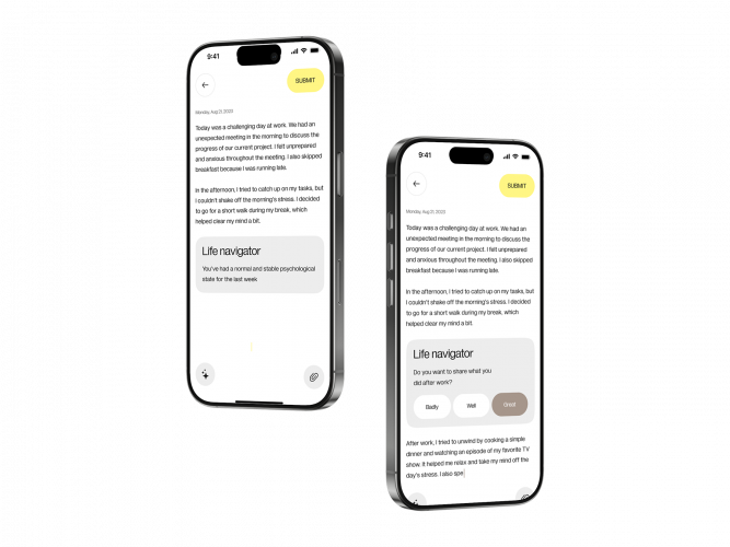The World’s First AI-powered Journaling App screenshot 2