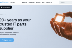 First Digital Storefront for a UAE IT Hardware Supplier