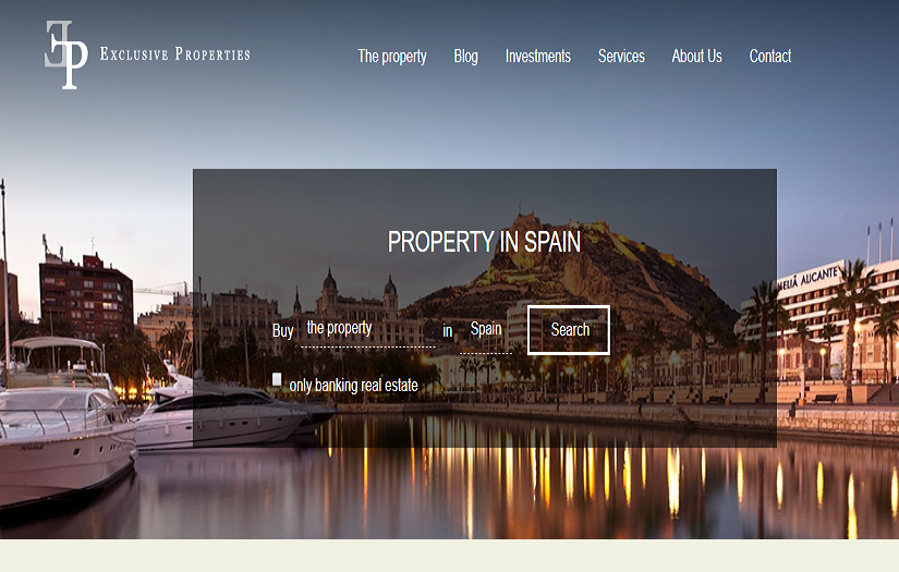 Exclusive Properties - Spanish Commercial and Residential Properties Platform screenshot 1