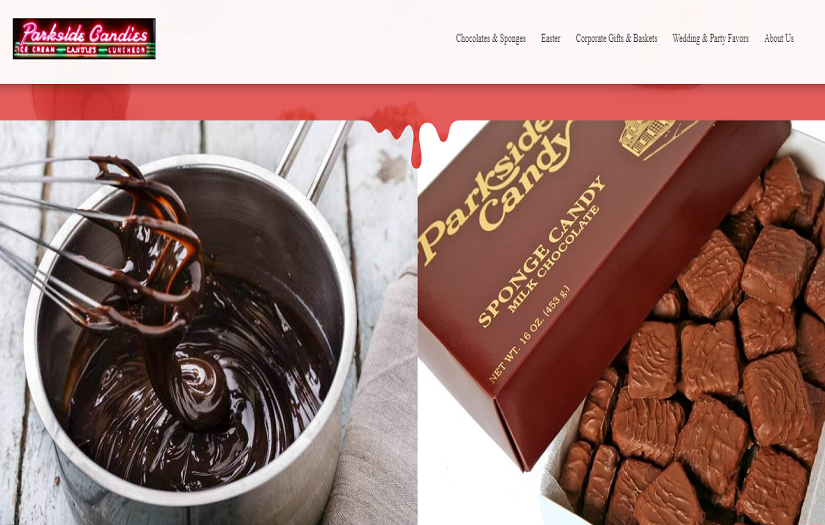 Parkside Candy - E Commerce Website screenshot 1