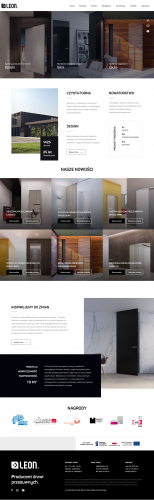 Case Study: Redesign serwisu www + konfigurator 3D drzwi dla producenta LEON screenshot 2