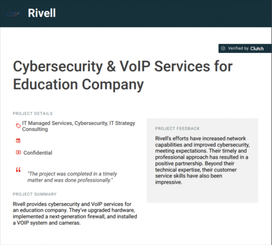 Cyber Security & VoIP Services screenshot 1