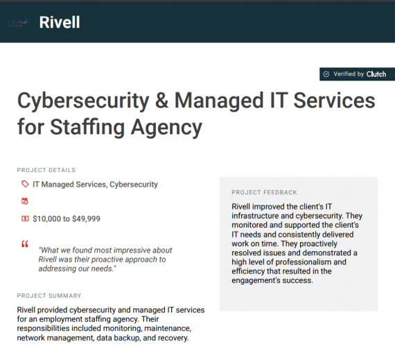 Cyber Security & Managed IT Services screenshot 1