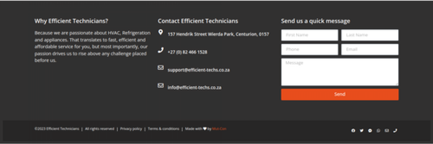 Efficient Technicians screenshot 2