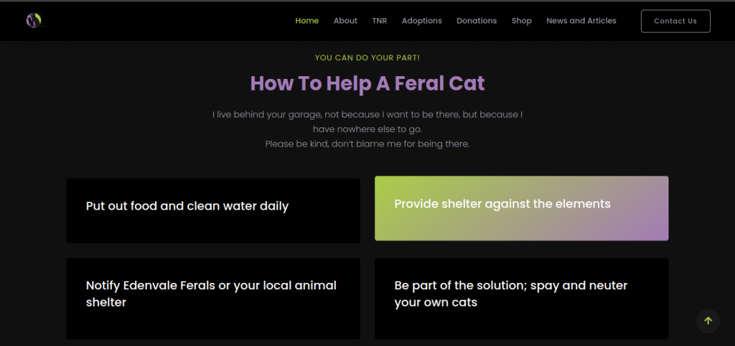 Edenvale Ferals screenshot 1