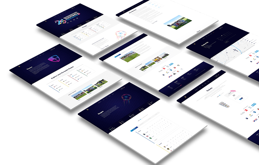 Football Tournament Website Revamp screenshot 1