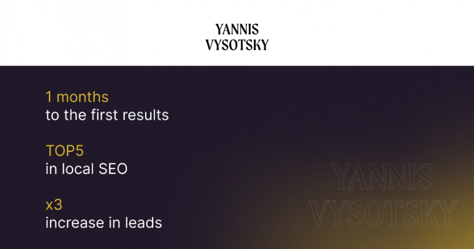 Top 5 in Local Search Results without Backlinks screenshot 2