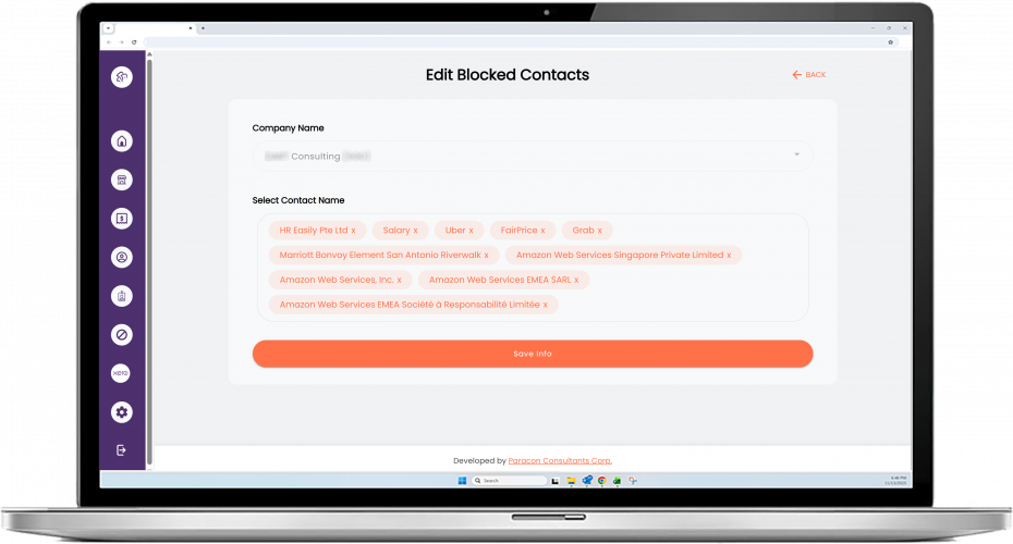 Invoice Management System Web App screenshot 1