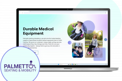 Palmetto Mobile & Web App (Handicap equipment and medical supplies)