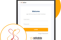 xCaliber Mobile app (HVAC equipment sales, installation and maintenance)