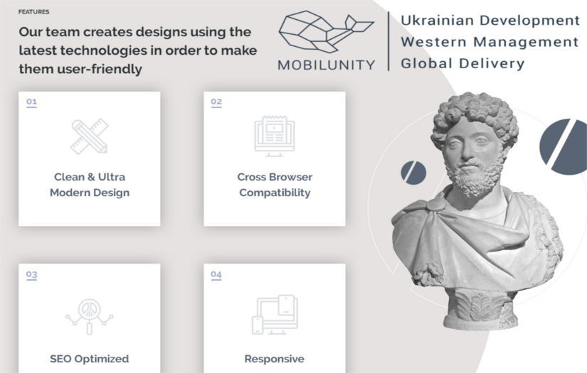Public Speaker Portfolio Website Design screenshot 2