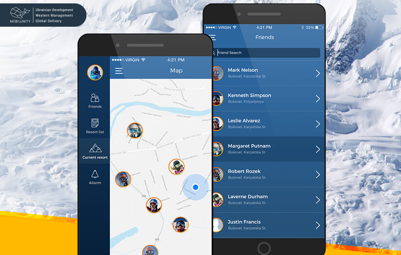 Winter Friend (iOS Mobile App Development and Design) screenshot 1