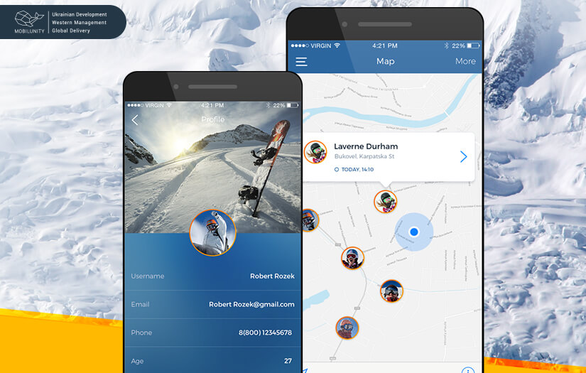 Winter Friend (iOS Mobile App Development and Design) screenshot 2