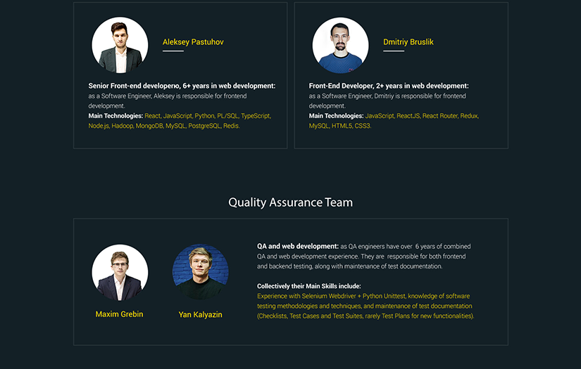 Esurance - Dedicated Software Development Team screenshot 1