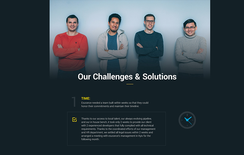 Esurance - Dedicated Software Development Team screenshot 5