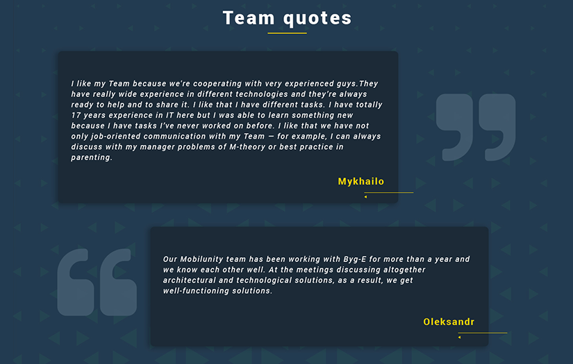 Byg-E - Dedicated Software Development Team screenshot 2