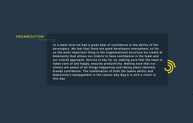 Byg-E - Dedicated Software Development Team screenshot 6