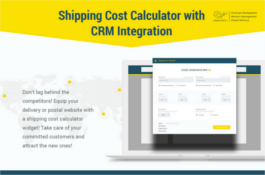 Widget Development of Postal Shipping Calculator