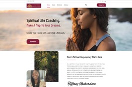Step Into Wholeness Life Coach Website Development