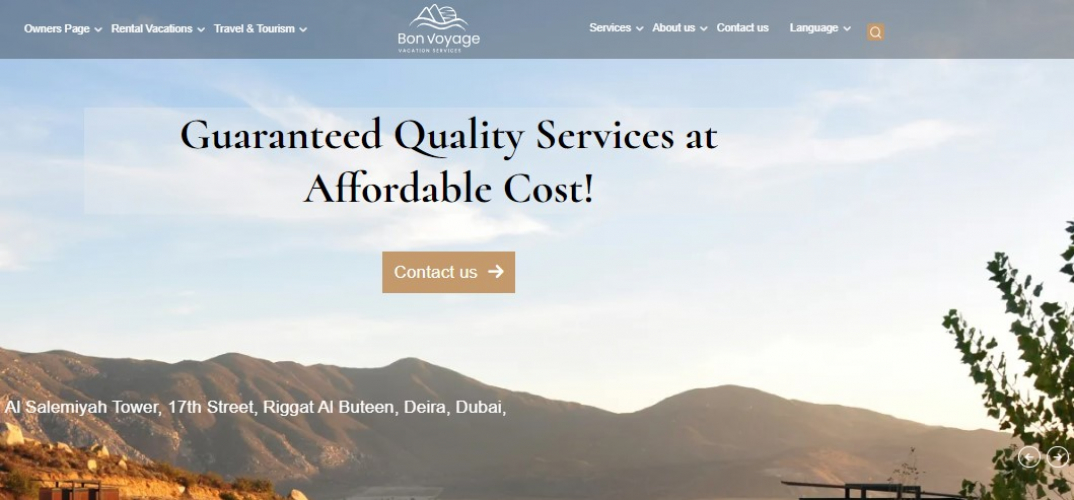 Bon Voyage: Luxury Travel & Timeshare Solutions screenshot 1