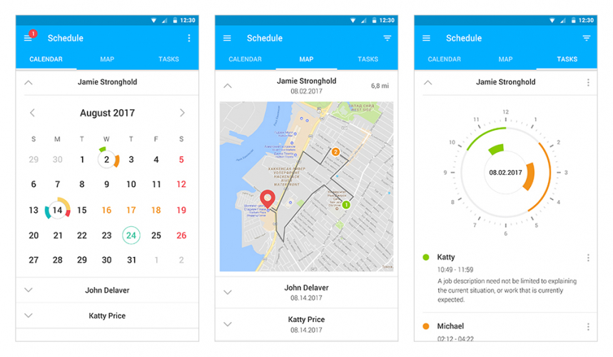 Mobile CRM system for cleaning screenshot 5