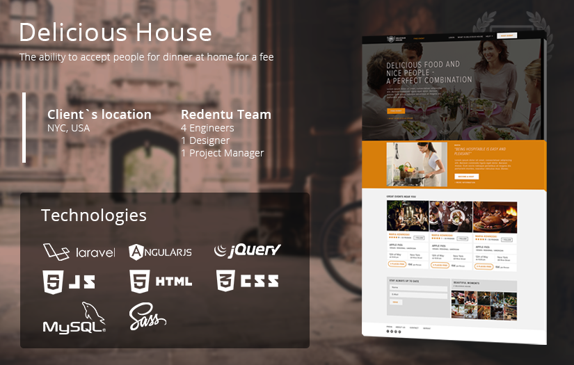 Delicious House screenshot 1