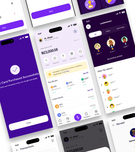 Crypto Exchange Platform screenshot 2