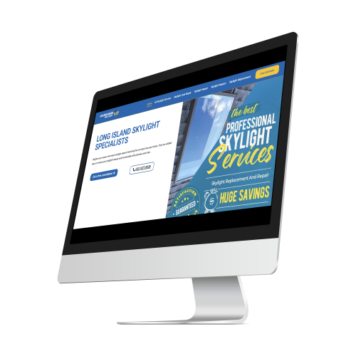 Golden Hands Skylight Website screenshot 1