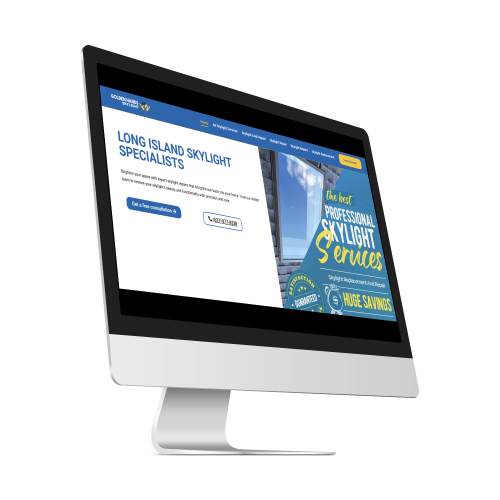 Golden Hands Skylight Website screenshot 4