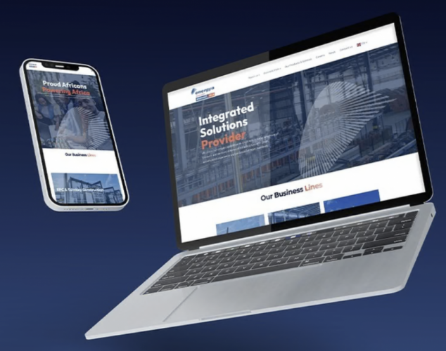 Energya Elsewedy website screenshot 1