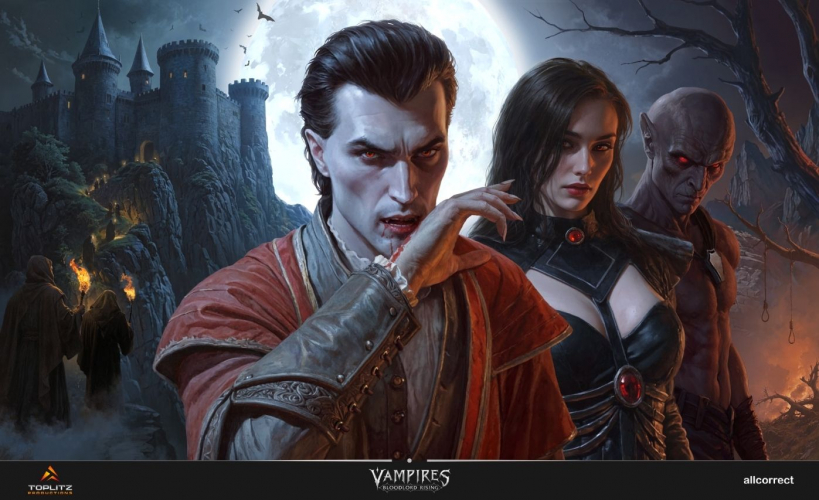 Key Art for Vampires: Bloodlord Rising by Toplitz screenshot 1