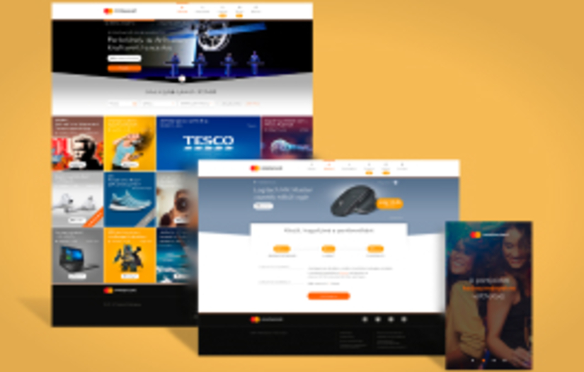 Mastercard Loyalty Program UX/UI screenshot 1