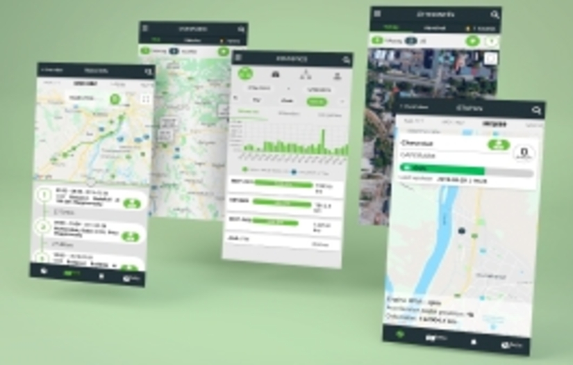 Fleetware app UX/UI screenshot 1