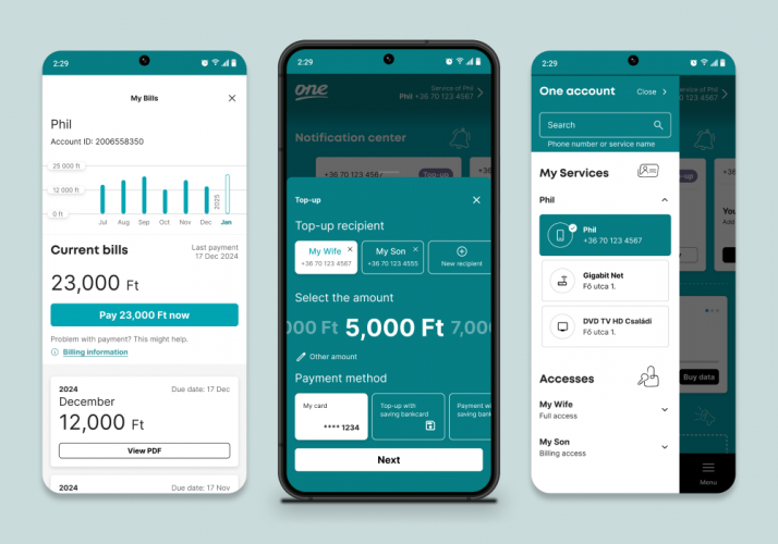 Application design screenshot 1