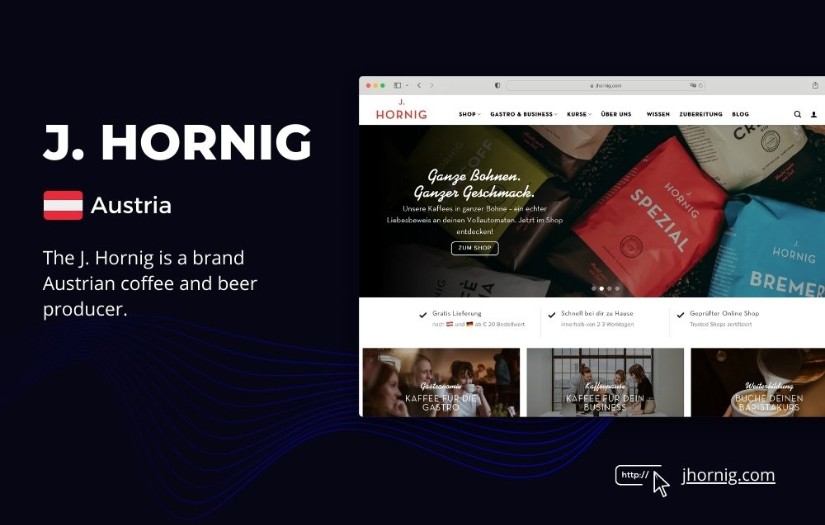 J.HORNIG Cofee screenshot 1