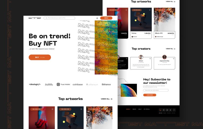 Mattest - NFT Marketplace screenshot 2