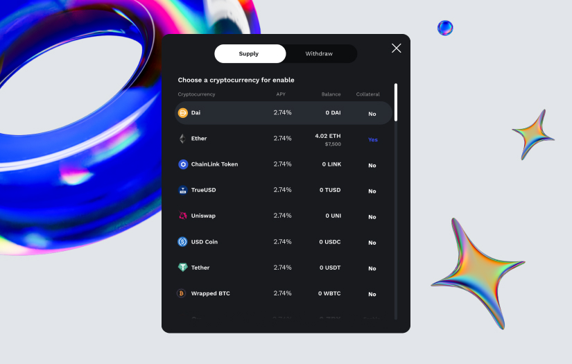 Glue - Gold Crypto App screenshot 2