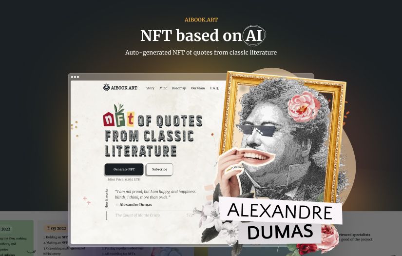 AIBook - NFTs based on AI screenshot 1