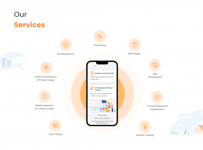 Solar Savings | Web Platform screenshot 1