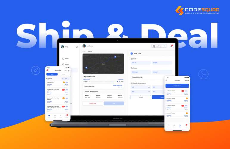 Ship & Deal I Delivery App & Web Platform screenshot 4