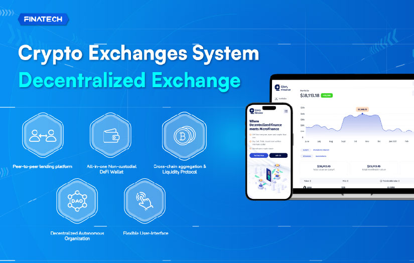 Crypto Exchanges System (DEX) screenshot 1