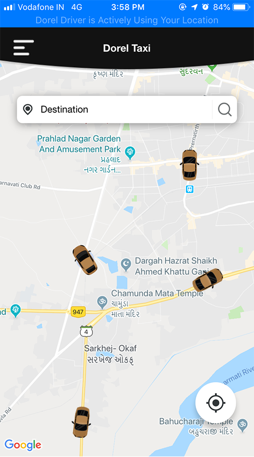 On-demand Taxi Booking screenshot 1