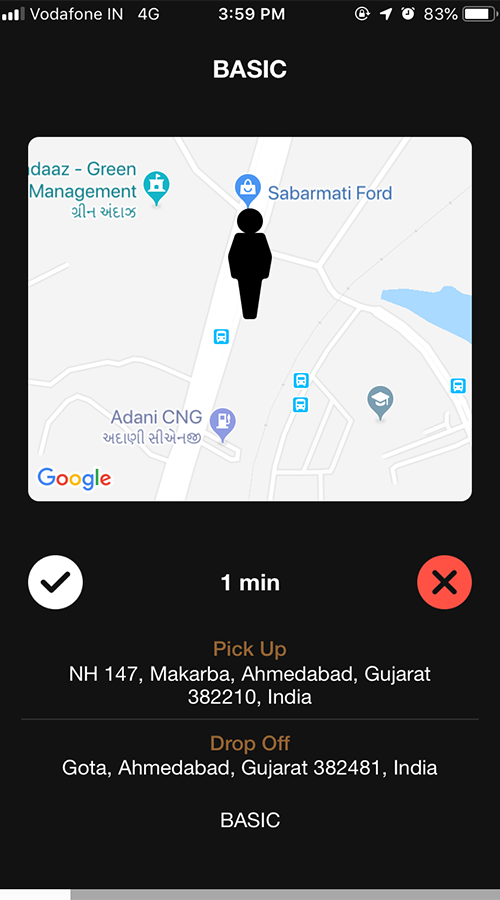 On-demand Taxi Booking screenshot 3