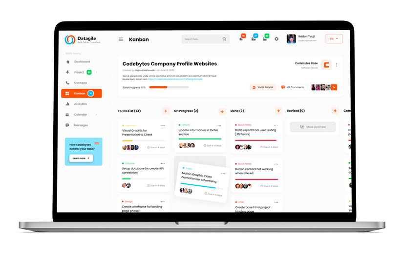 Datagile [SaaS System] screenshot 3