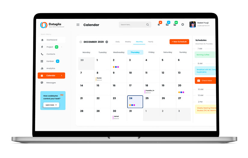 Datagile [SaaS System] screenshot 4
