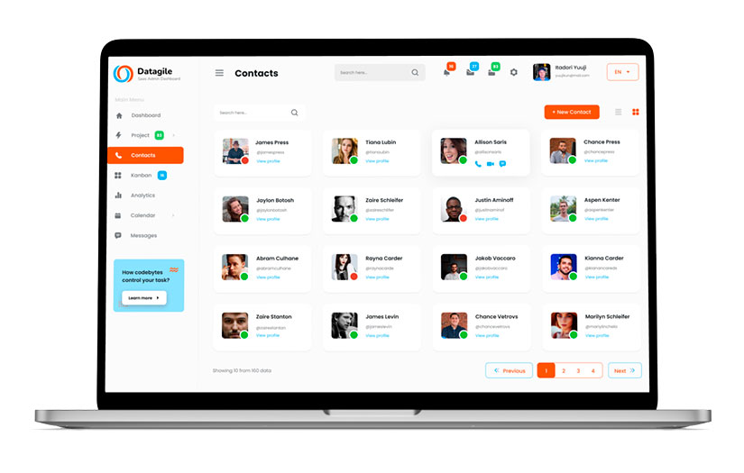 Datagile [SaaS System] screenshot 5